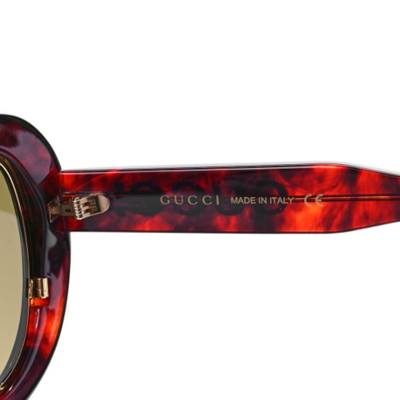 💯 New Original GUCCIAcetate Oversize Sunglasses GG1152S Tortoise - Picture 17 of 17